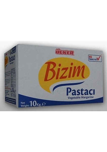 Bizim Pastacı Yağı 10 kg