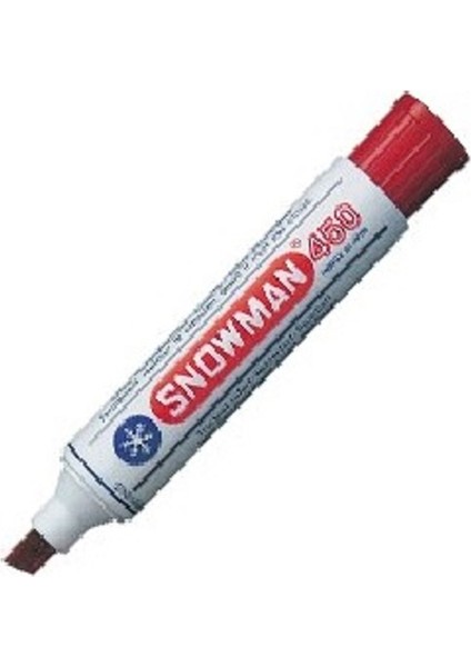 450 Kesik Uç Permanent Jumbo Mark Kırmızı