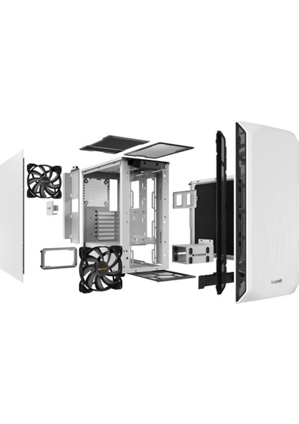 Be Quiet! Pure Base BG035 500 Micro ATX Bilgisayar Kasası Beyaz