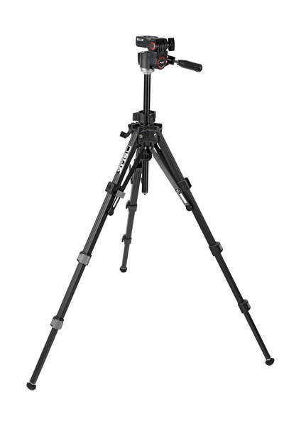 U212 Dx Deluxe Tripod With 3-Way Pan/tilt Head