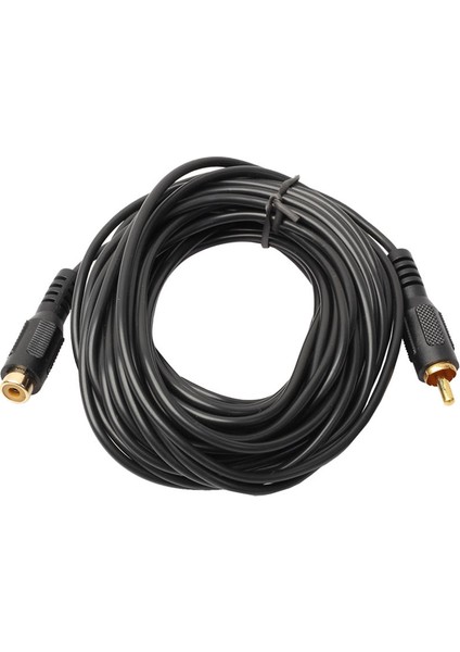 2pack Rca Erkek Kadın Uzatma Kablosu Kompozit Video Kablosu CD Av Tv 25FT (Yurt Dışından) fiyatları