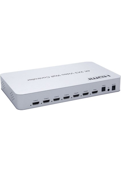 4KVW342 2x3 4K Video Wall Controller 1x6 HDMI Duvar Ekran Denetleyici Çoklu HDMI Görüntü Genişletici Switch