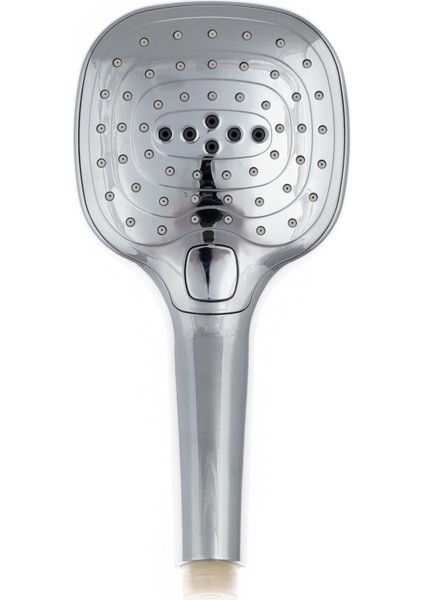 Banyo Ayvacık El Duş Seti Başlığı Tasarruflu 2 Fonksiyonlu Krom