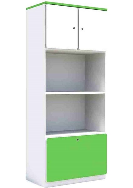 2 Kapaklı 2 Çekmeceli Çocuk Dolap Meslek Temalı