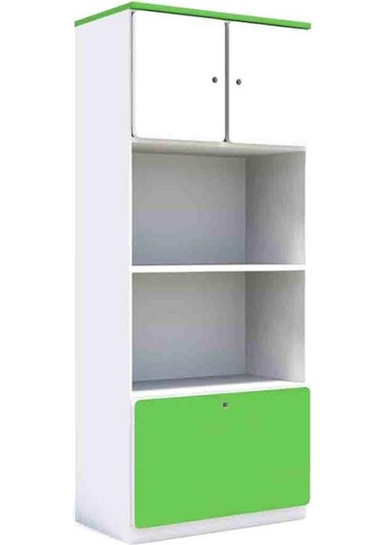 2 Kapaklı 2 Çekmeceli Çocuk Dolap Meslek Temalı fiyatları