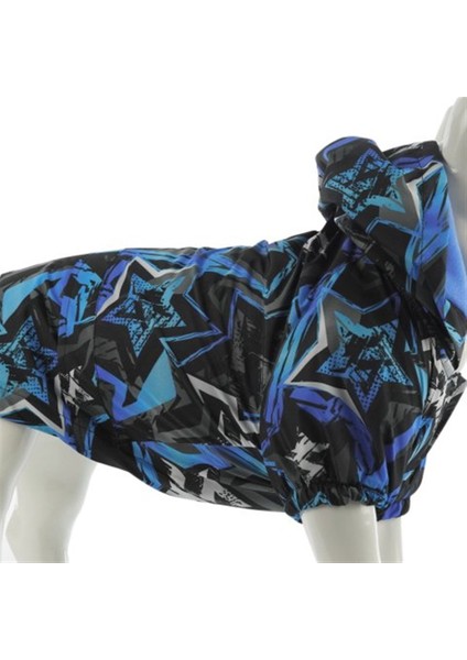 Blue Star Içi Polarlı Kapüşonlu Köpek Yağmurluğu M fiyatları