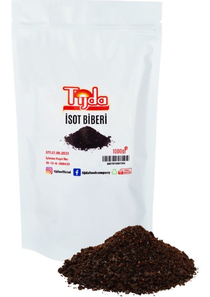 Isot Siyah Pul Biber 1 kg