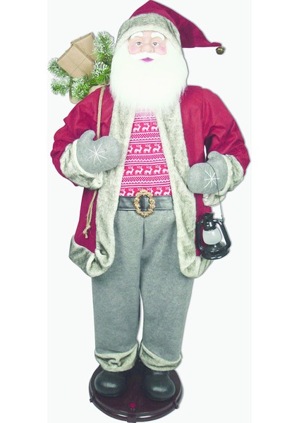 Şarkı Söyleyen Hareketli Noel Baba