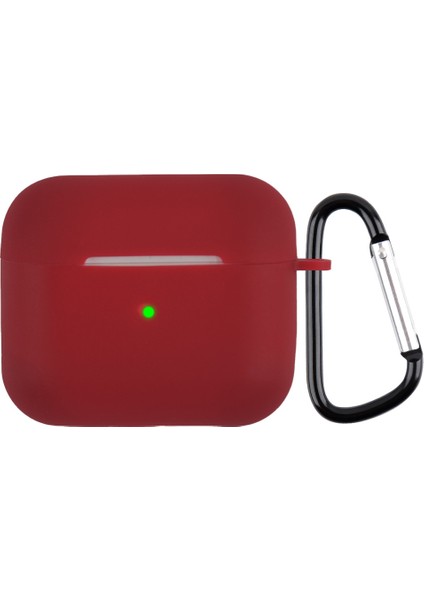 Airpods 3 2021( Airpods 3. Nesil) Kılıf Silikon Kılıf - Bordo fiyatları