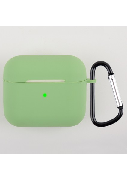 Airpods 3 2021( Airpods 3. Nesil) Kılıf Silikon Kılıf - Fıstık Yeşili
