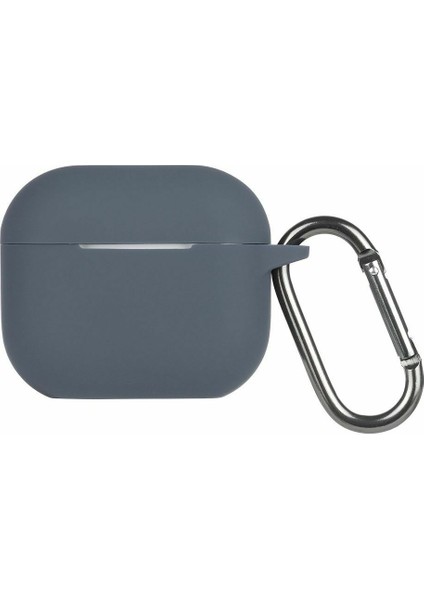 Airpods 3 2021( Airpods 3. Nesil) Kılıf Silikon Kılıf - Koyu Mavi