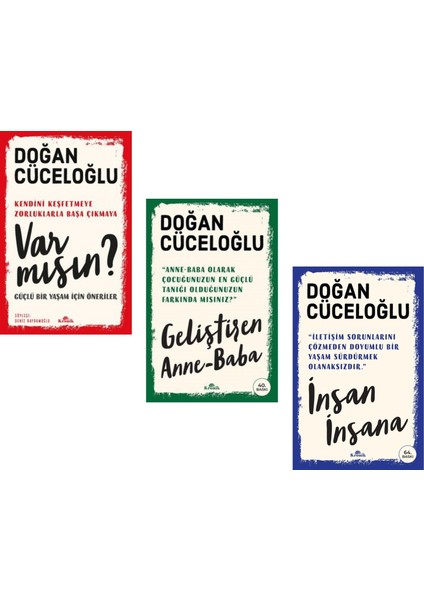 Var Mısın? - İnsan İnsana - Geliştiren Anne-Baba - Doğan Cüceloğlu