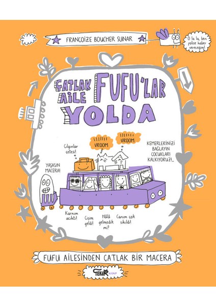 Çatlak Fufu Ailesi 3 Kitap Set - Françoize Boucher