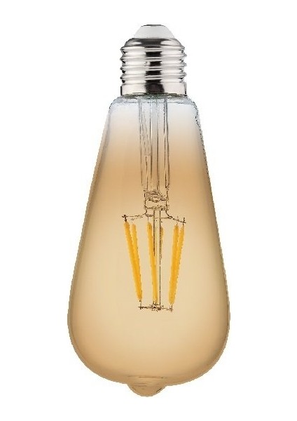 Rustic Vintage-6 6W E27 2200K LED Ampul 001 029 0006