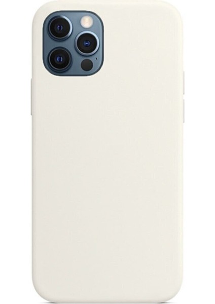 Apple iPhone 12 Pro Lansman Kılıf Arka Kapak - Beyaz