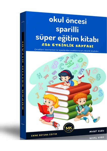 Okul Öncesi Spiralli Süper Eğitim Kitabı