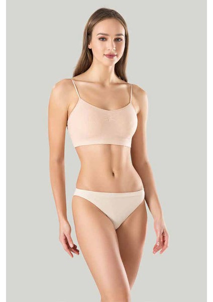 Ince Askılı Pedli Modal Büstiyer 11266