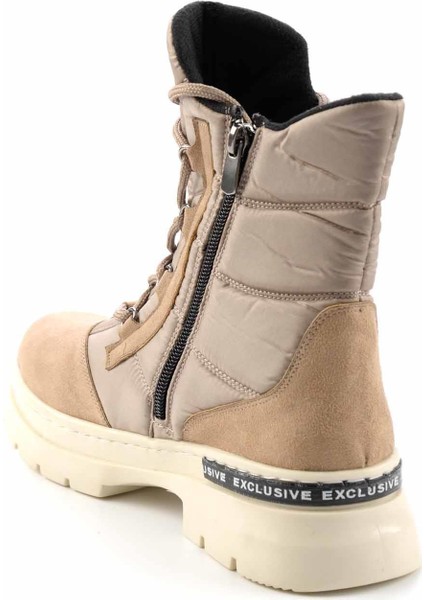 Bej Paraşüt Kadın Bot & Bootie K02763075567