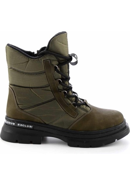 Haki Paraşüt Kadın Bot & Bootie K02763075567