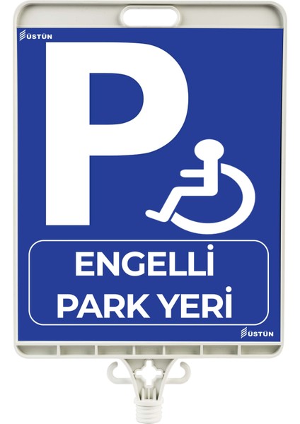 Dikdortgen Levha Engelli Park Yeri
