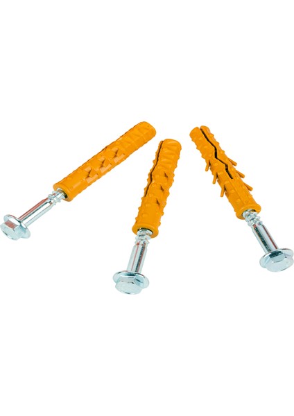 Ø16 Plastik Dübel + Vida + Pul Set