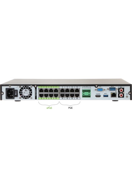 NVR5216-16P-4KS2E 16 Kanal Poe Dvr Kayıt Cihazı