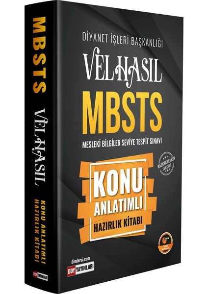 Ddy Yayınları MBSTS Velhasıl Serisi Konu Anlatımı