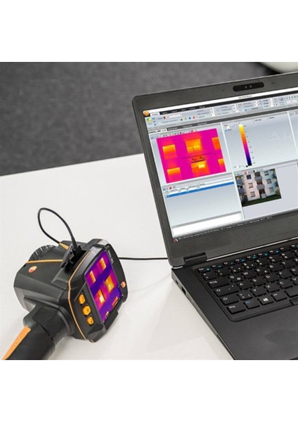 883 Profesyonel Termal Kamera Sıcaklık ve Su Kaçağı Tespit Cihazı