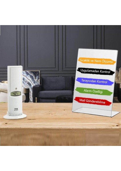 WH401-BM Set Akıllı Sıcaklık ve Nem Ölçer