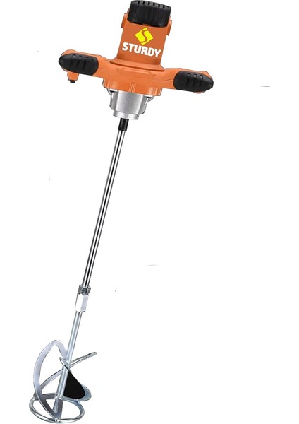 Power Tools 3600 Watt Turuncu 6 Kademe Hız Ayarı Boya ve Harç Mikseri Karıştırıcı