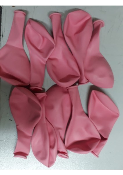 10 Adet Renkli Balon