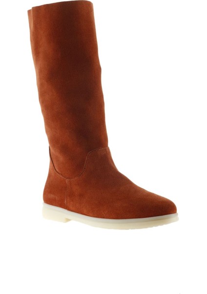 Kiremit Süet Kadın Düz Çizme fiyatları