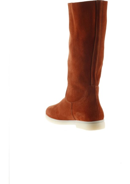 Kiremit Süet Kadın Düz Çizme fırsatları