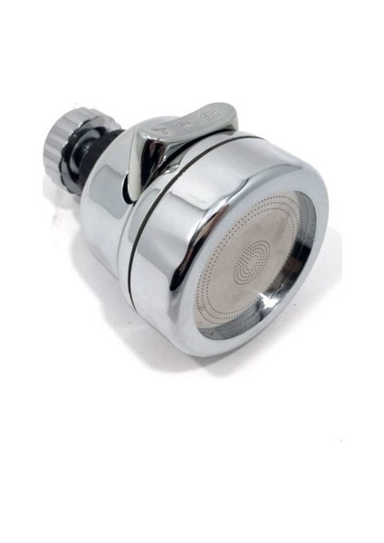 Lüx Krom 360° Oynar Musluk Başlığı Tasarruflu Başlık