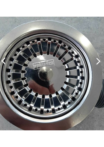 Evye Süzgeçi 84 mm Paslanmaz Eviye Süzgeç