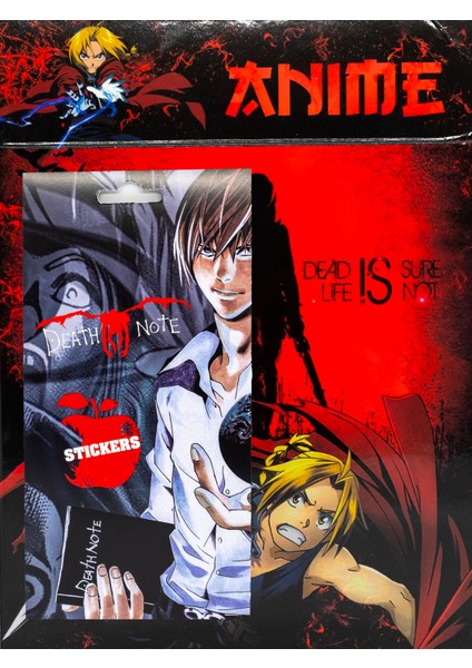 Anime Death Note 12'li Sticker