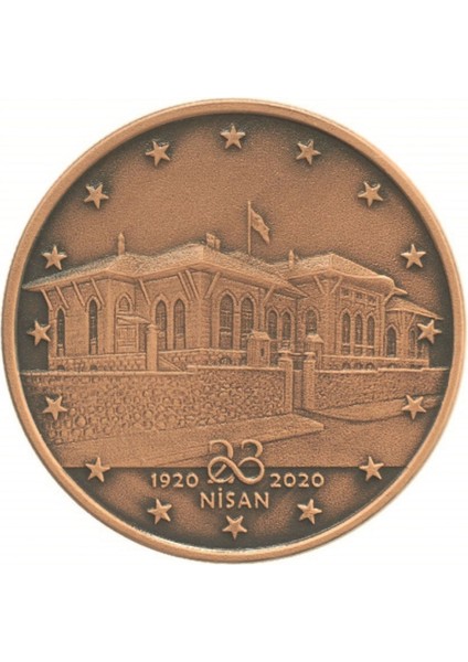 Tbmm'nin Açılışının 100. Yıl (Bronz) Hatıra Parası