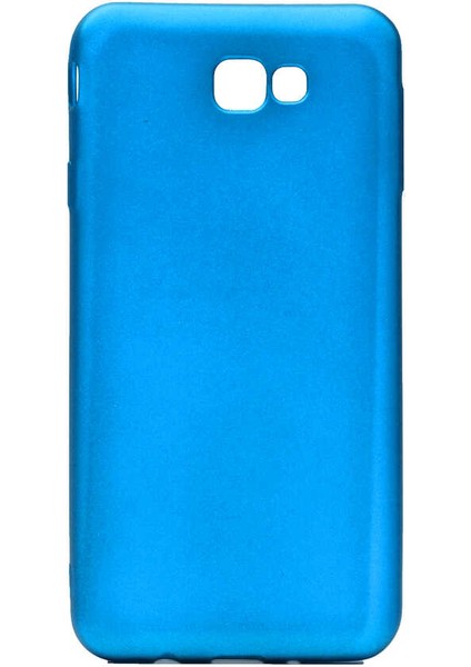 Samsung Galaxy A7 2017 Kılıf Kamera Korumalı Ince Darbe Emici Leke Tutmaz Silikon Kapak Saks Mavi