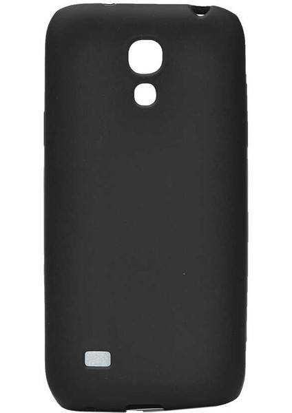 Samsung Galaxy S4 Mini Kılıf Kamera Korumalı Ince Darbe Emici Leke Tutmaz Silikon Kapak Siyah