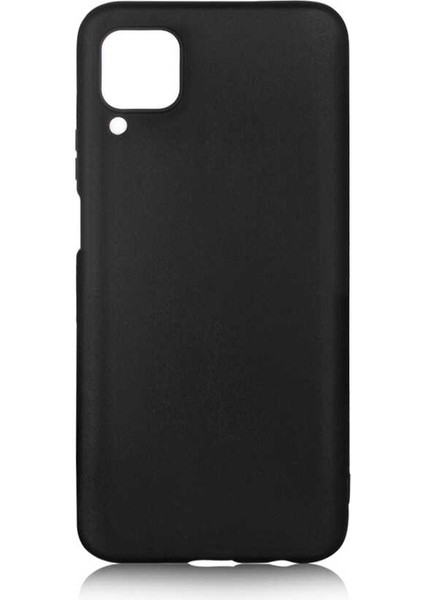 Huawei P40 Lite Kılıf Kamera Korumalı Ince Darbe Emici Leke Tutmaz Silikon Kapak Siyah