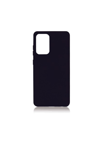 Samsung Galaxy A52 Kılıf Kamera Korumalı Ince Darbe Emici Leke Tutmaz Silikon Kapak Siyah