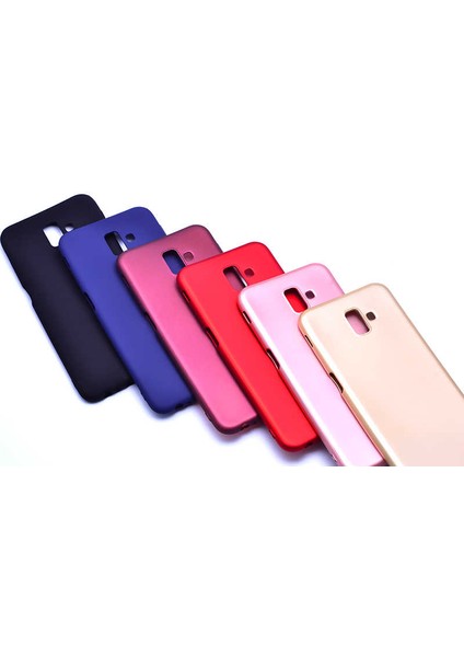 Samsung Galaxy J6 Plus Kılıf Kamera Korumalı Ince Darbe Emici Leke Tutmaz Silikon Kapak Mürdüm modelleri