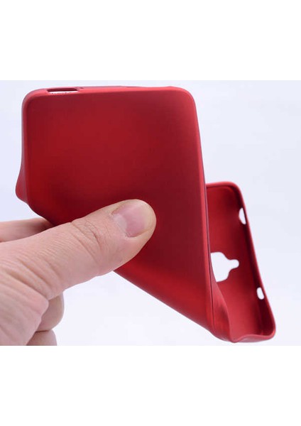 Xiaomi Mi 4 Kılıf Kamera Korumalı Ince Darbe Emici Leke Tutmaz Silikon Kapak Mürdüm