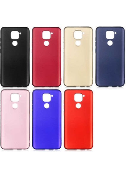 Xiaomi Redmi Note 9 Kılıf Kamera Korumalı Ince Darbe Emici Leke Tutmaz Silikon Kapak Saks Mavi modelleri