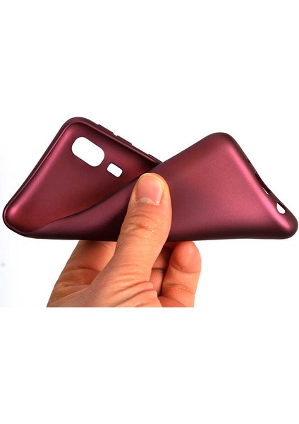 Samsung Galaxy A2 Core Kılıf Kamera Korumalı Ince Darbe Emici Leke Tutmaz Silikon Kapak Mürdüm fiyatları