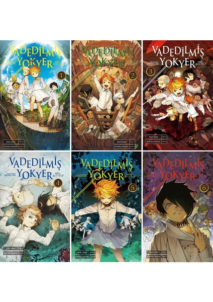 Vadedilmiş Yokyer 1-2-3-4-5-6. Ciltler Full Manga Seti - Kaiu Şirai