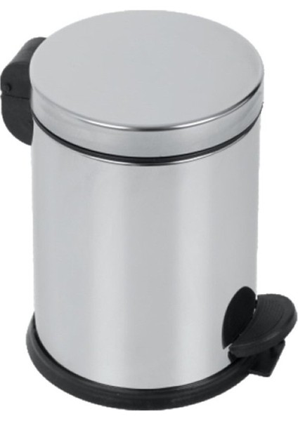 Pedallı Çöp Kovası 5 Lt S.S.304