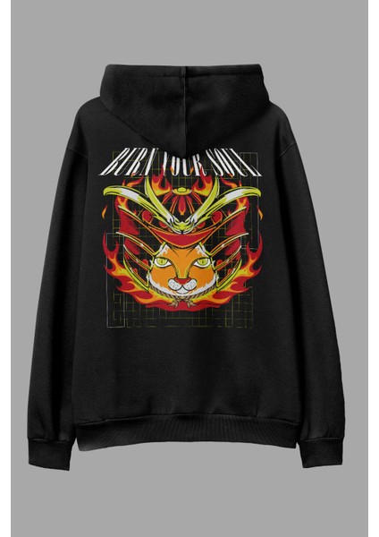 Burn Your Soul Oversize Hoodie