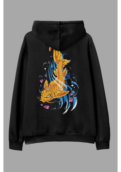 Fish Oversize Hoodie