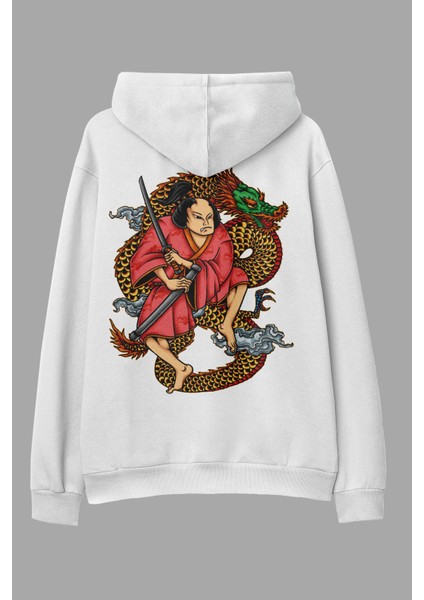 Old Samurai Oversize Hoodie